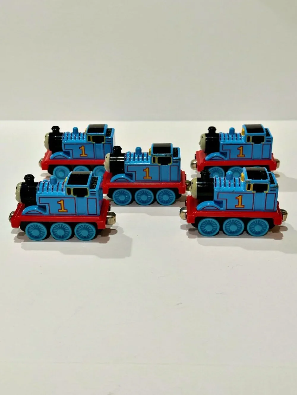 Thomas Friends Take Along Lot of 5 Thomas Engines 2002 Learning Curve Diecast